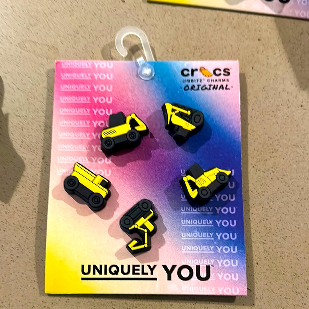 CROCS Yellow and Black Toy Cars
